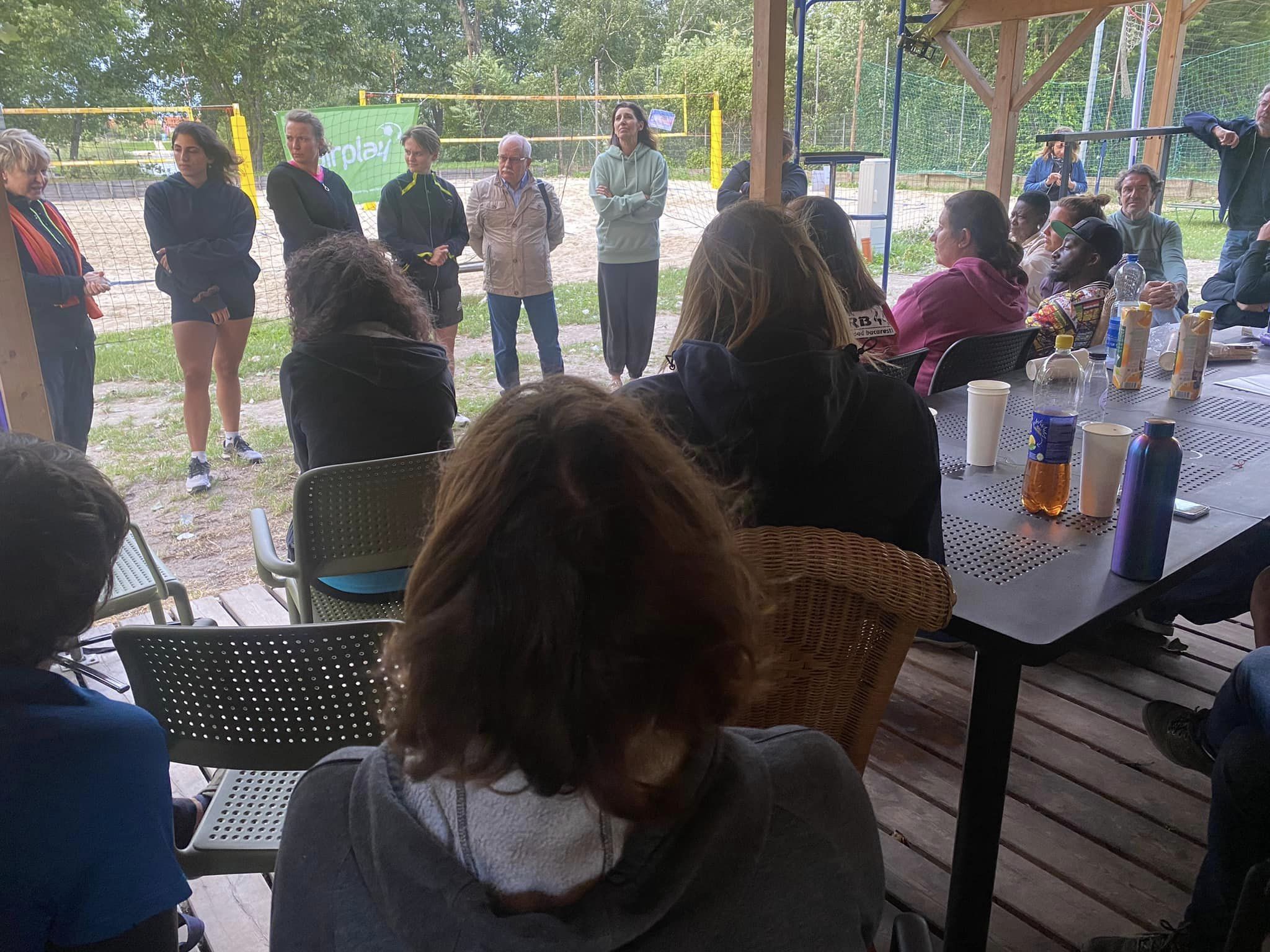 Training Day 1 - Beach Volley and International Workshop